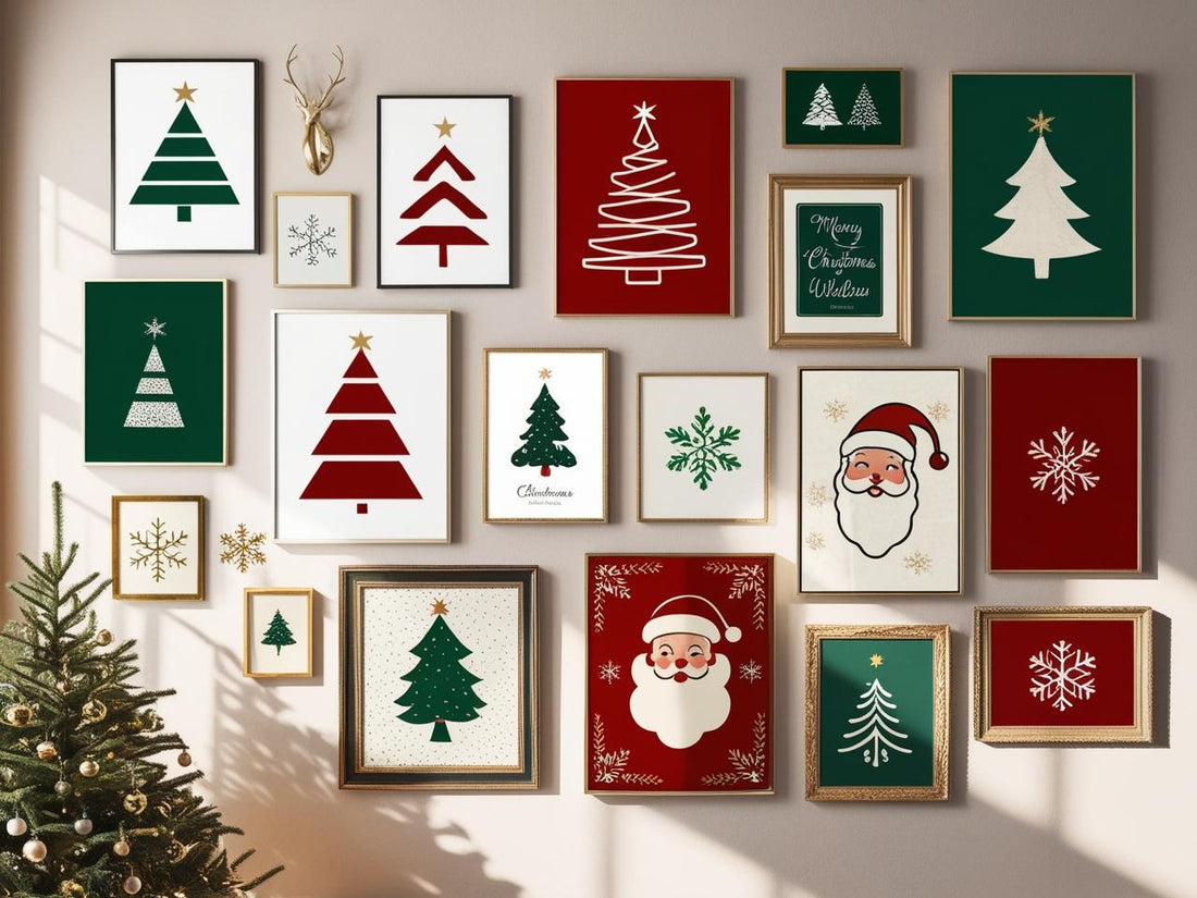 Mix & Match: Combining Modern and Vintage Christmas Wall Art for a Timeless Look