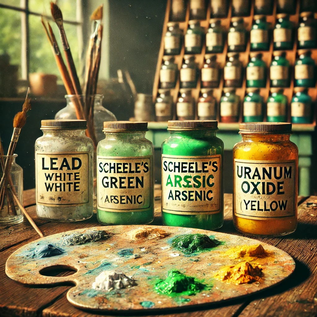 The Dangerous Chemicals Once Used in Art: Why They Were Popular and Why We Stopped Using Them