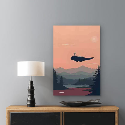 MAKE LOVE AND NOT WAR Text 60x90cm Metal Print Ready to Hang - Bella Home Decor