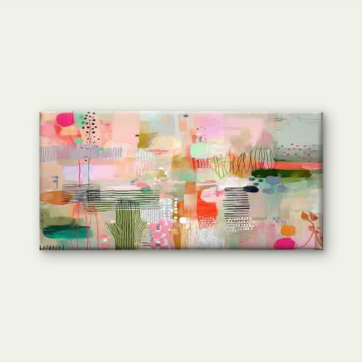 Abstract Geometric Designs Wall Art Canvas Office Home Room Framed 120x60cm