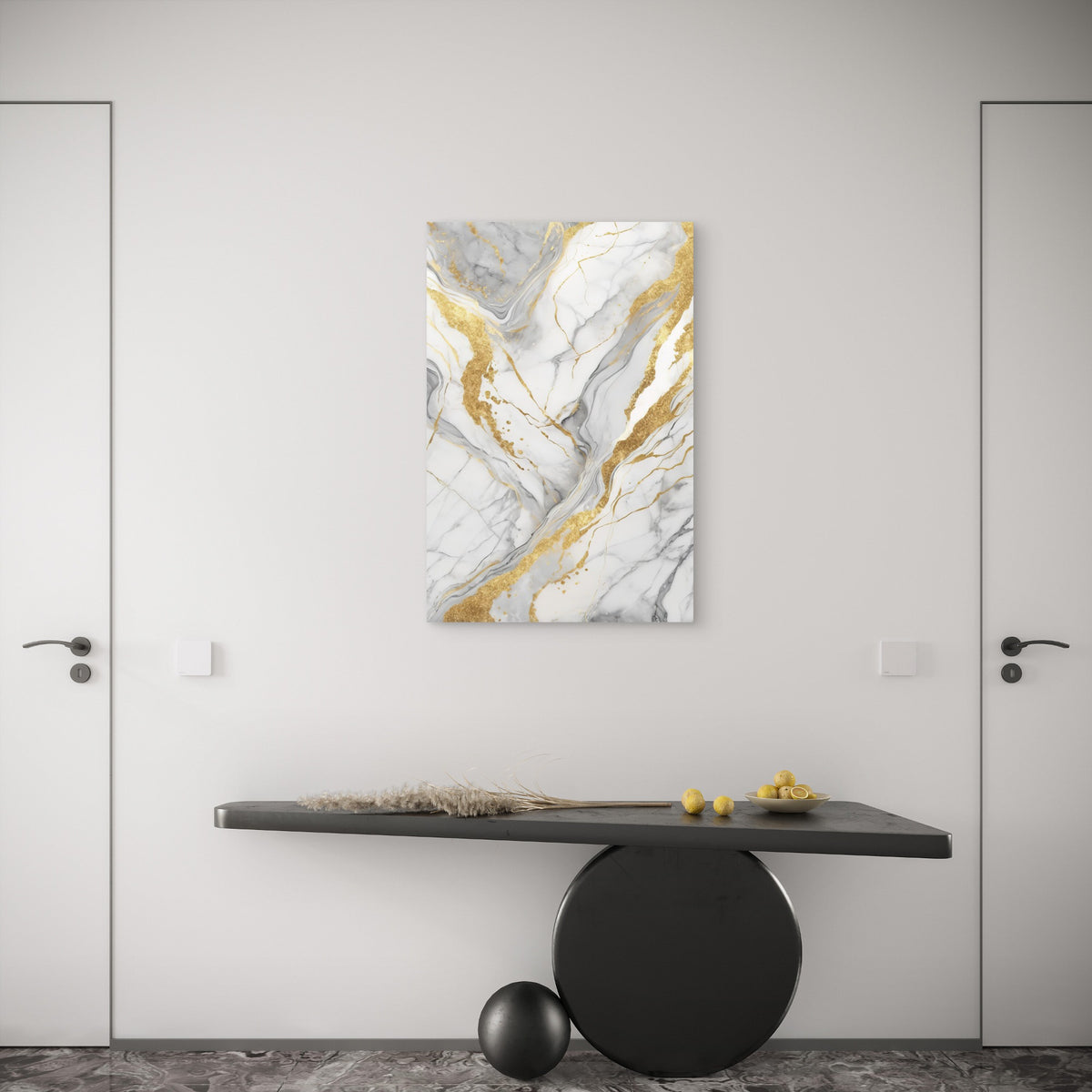 Luxury Quartz Fluid Stone Agate Swirl 40x60cm Metal Print Ready to Hang