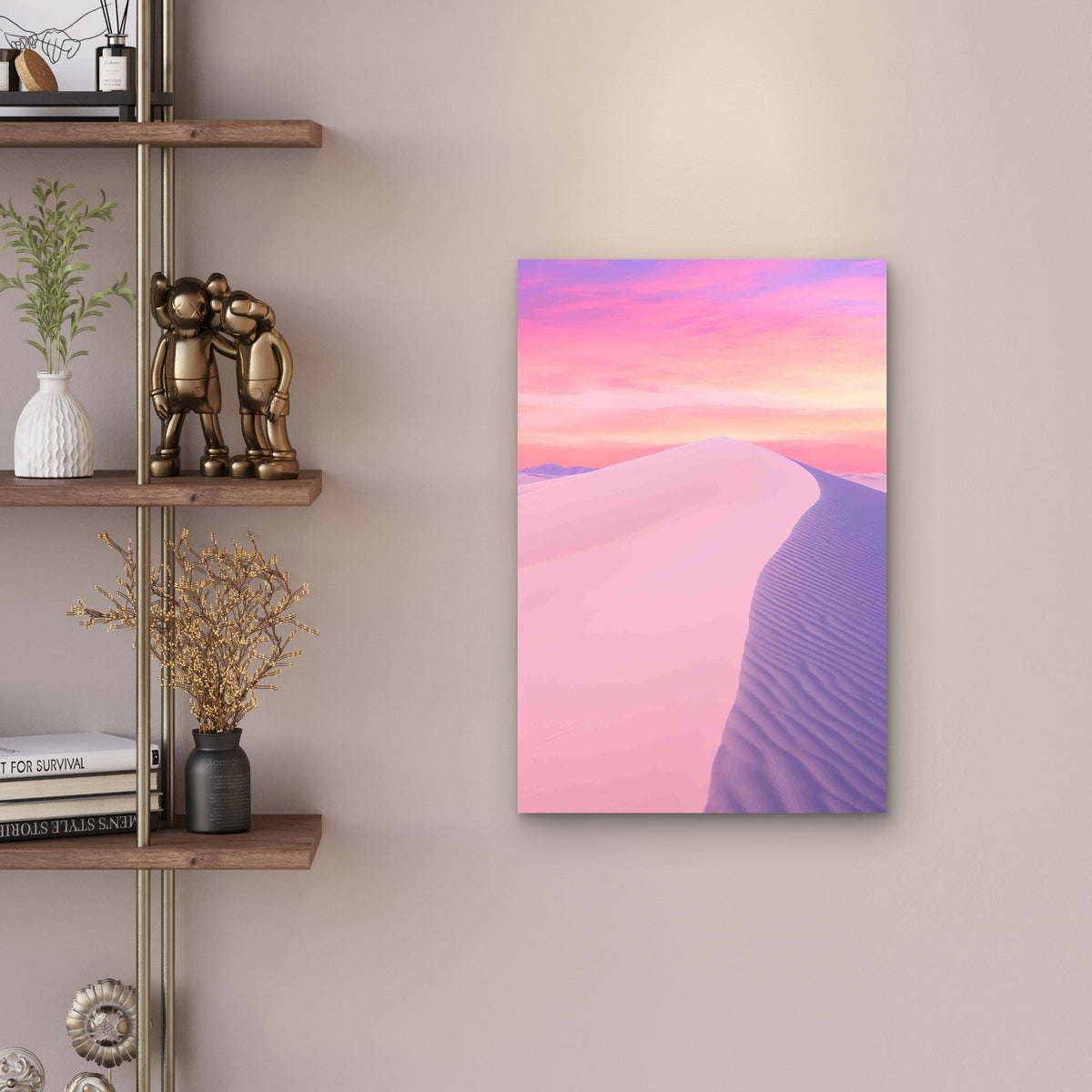 Stunning Dune Photography Metal Print Ready to Hang