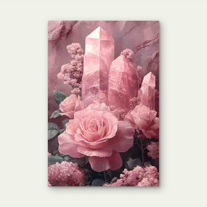 Line Drawing Cat Pattern with Red Accents 60x90cm Metal Print Ready to Hang - Bella Home Decor