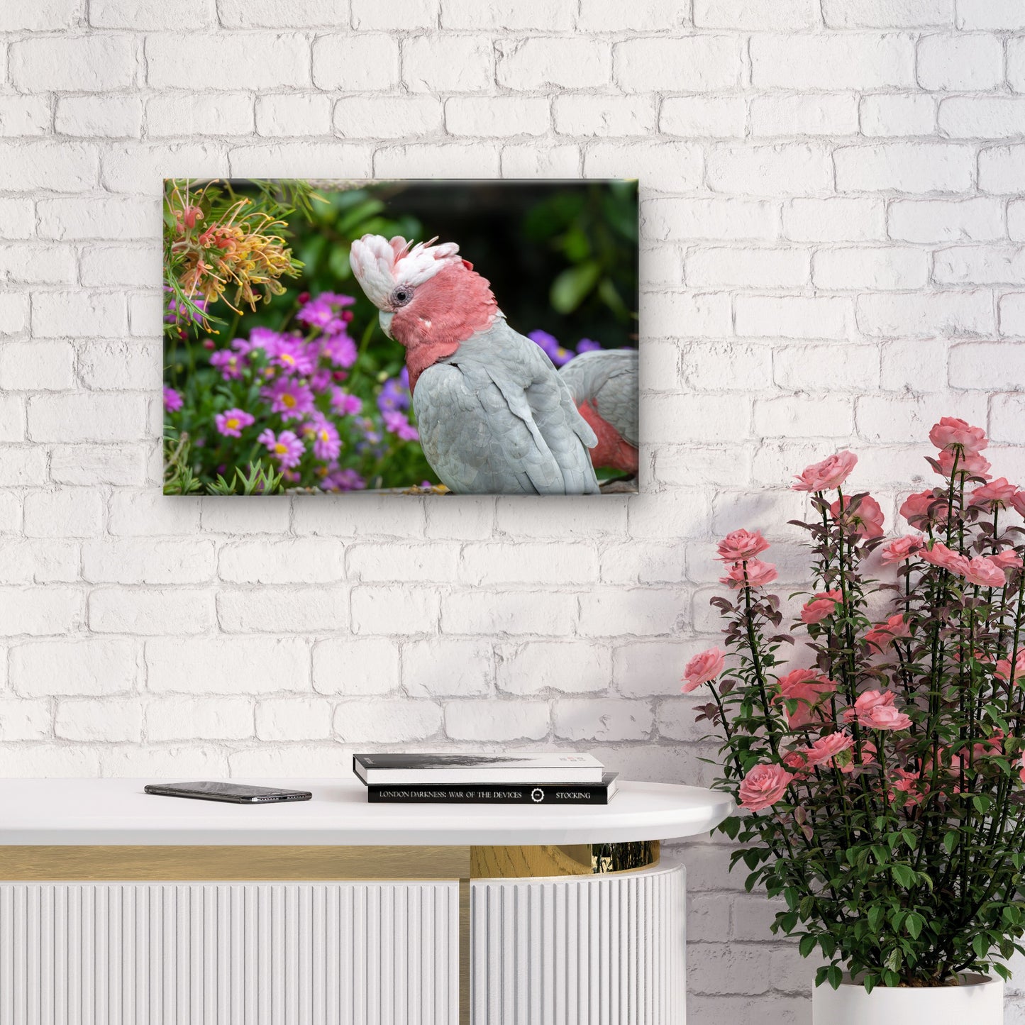 Australian Native Galah Bird Wall Art Decor 100% Australian Made