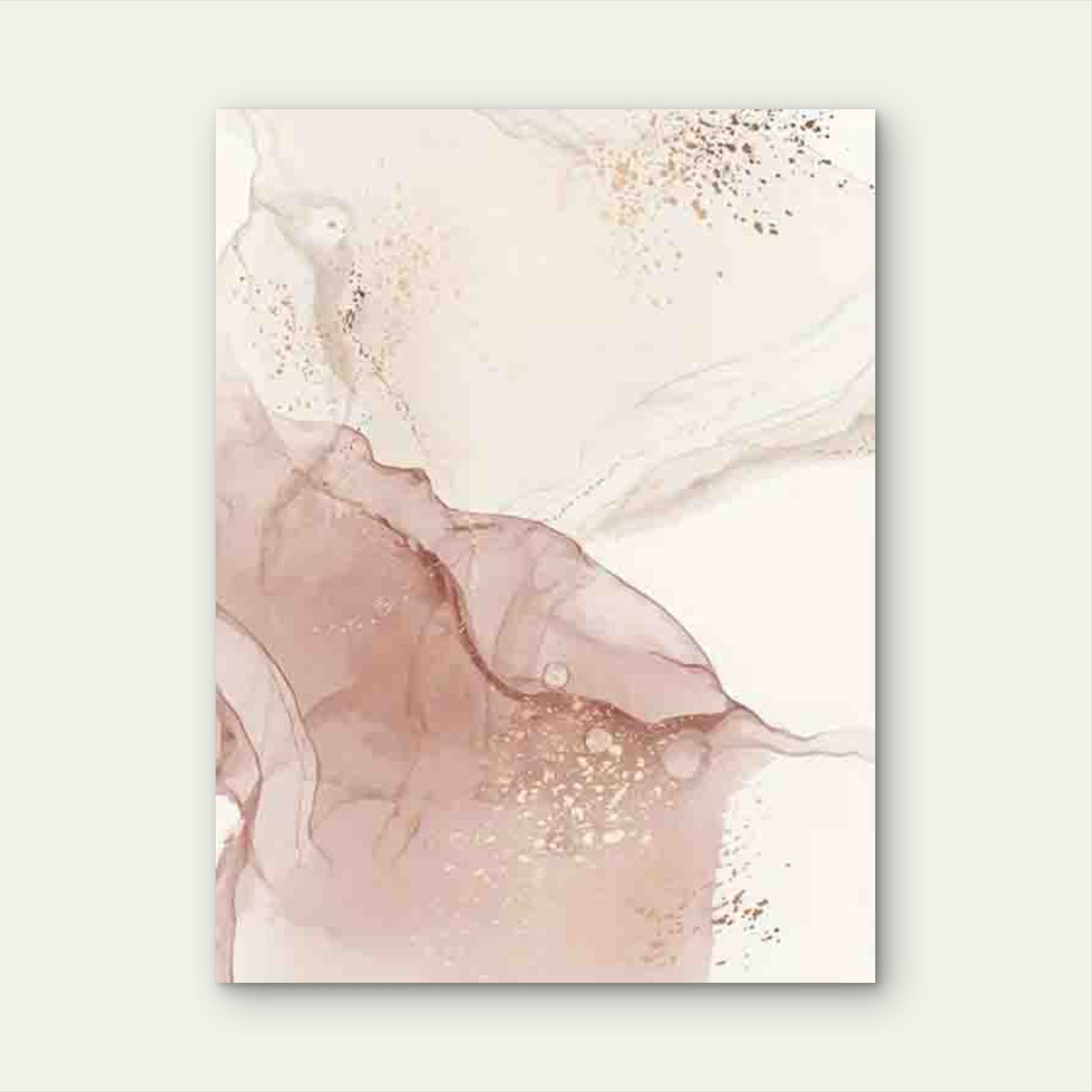 Abstract Watercolor Art 60x90cm Metal Print Ready to Hang
