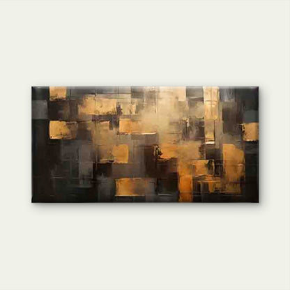Abstract Geometric Pattern Wall Art Canvas Office Home Room Framed 120x60cm