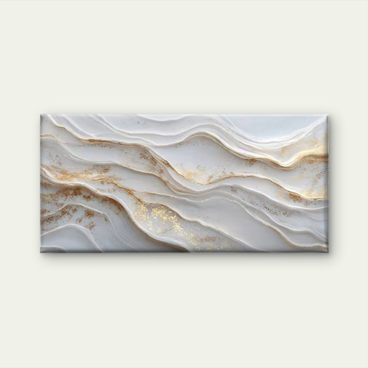 Abstract Wave Geometric Wave Pattern Wall Art Canvas Office Home Room Framed 120x60cm