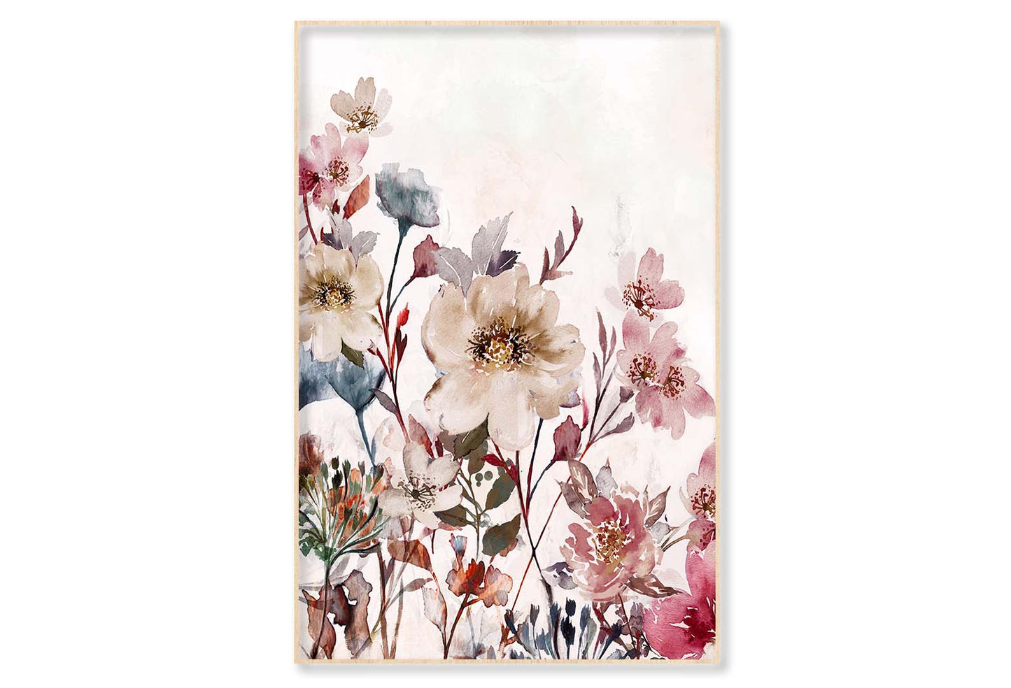 A Flower, Pink, Branches, Blooming Wall Art Limited Edition High Quality Print