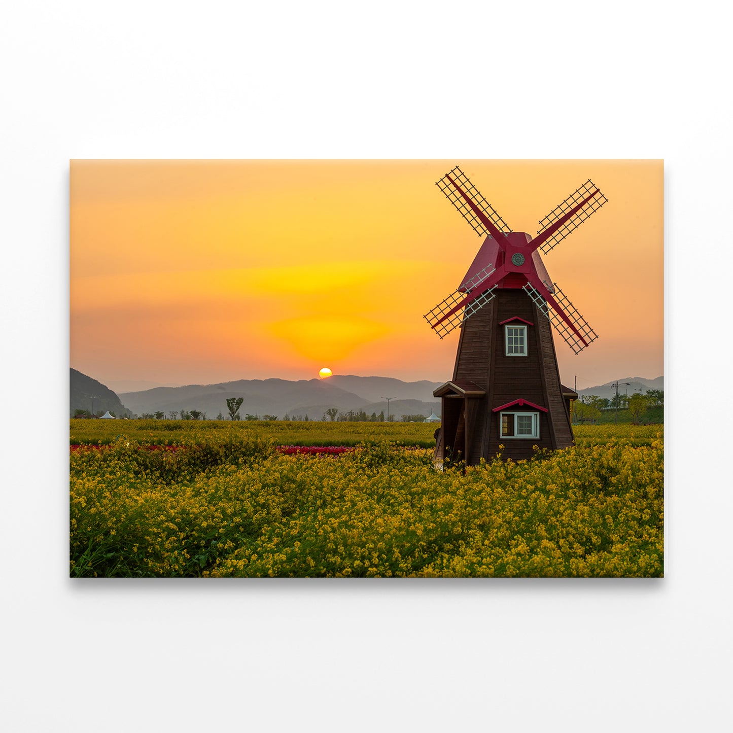 Spring Scenery of Nakdonggang River Wall Art Decor 100% Australian Made