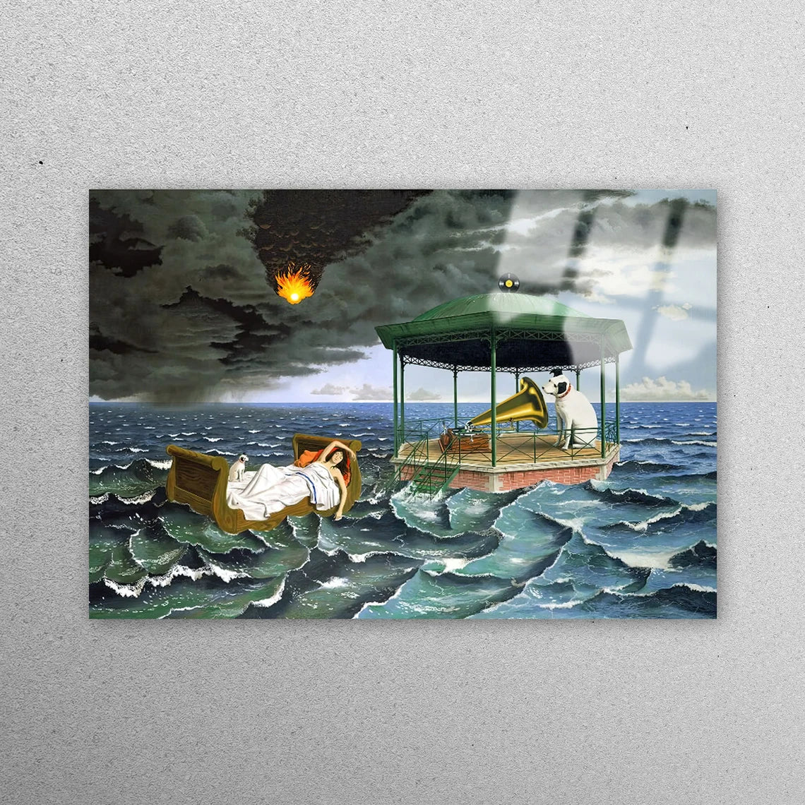 Dominique Appia, Surrealism Acrylic Glass Print Tempered Glass Wall Art 100% Made in Australia Ready to Hang