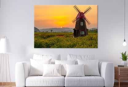 Spring Scenery of Nakdonggang River Wall Art Decor 100% Australian Made