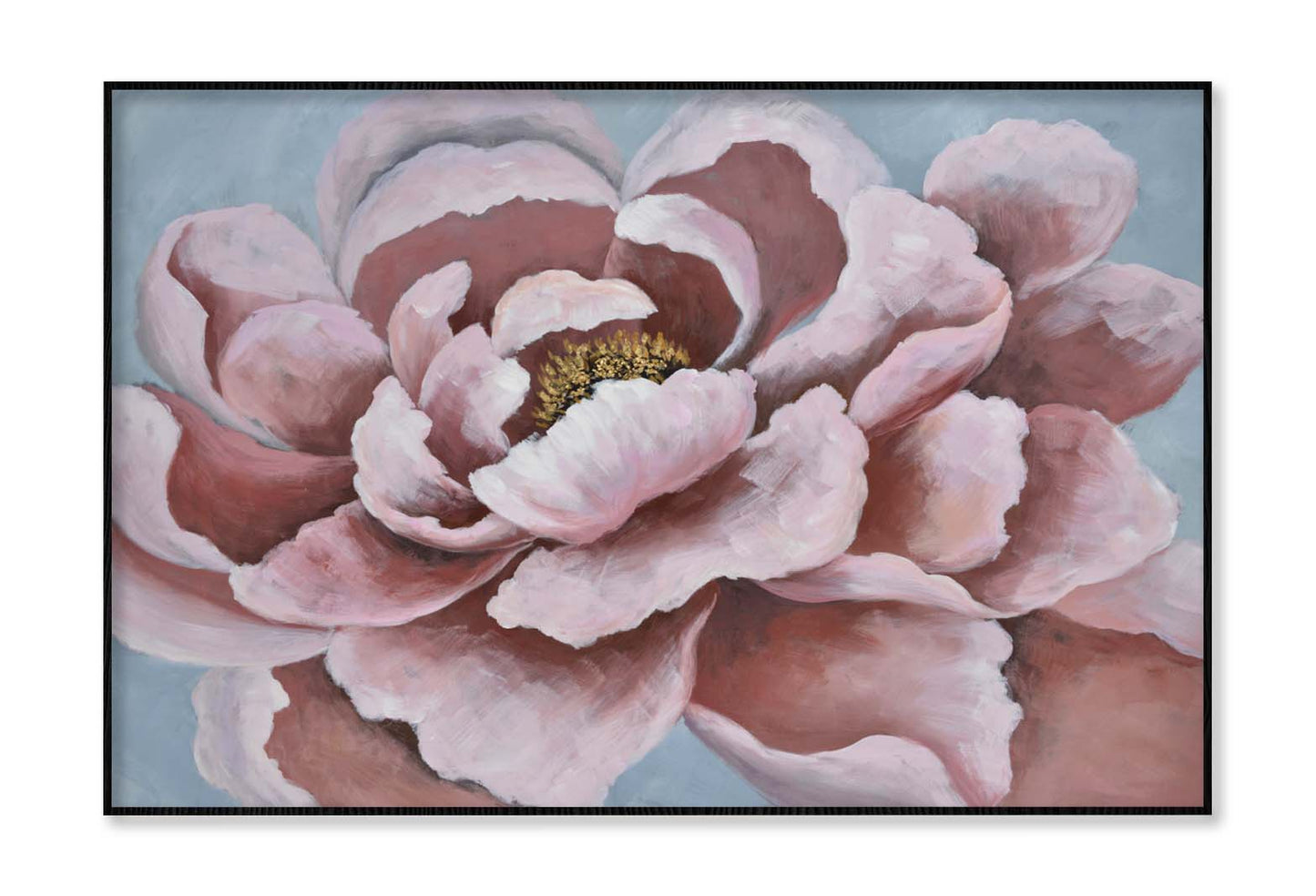 Flowers, Pink, Elegant, Fresh, Peony Wall Art Limited Edition High Quality Print