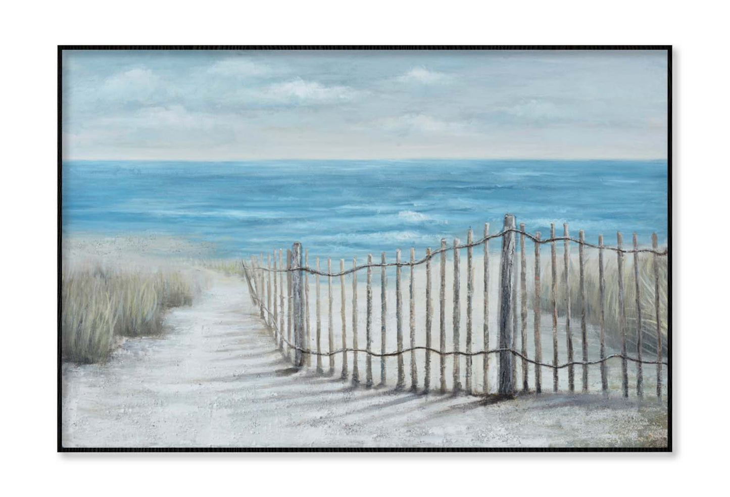 Sand With Beach Pathway Wall Art Limited Edition High Quality Print