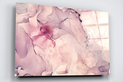 Pink Abstract Art Acrylic Glass Print Tempered Glass Wall Art 100% Made in Australia Ready to Hang