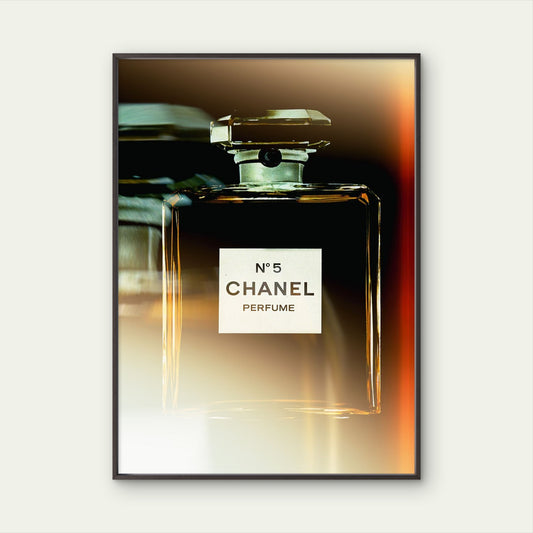 Luxury Vintage Perfume Bottle Fashion Home Decor Premium Quality Poster Print Choose Your Sizes - Bella Home Decor