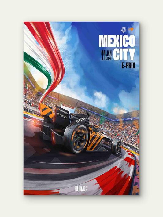 Stadium Racing Circuit 60x90cm Metal Print Ready to Hang