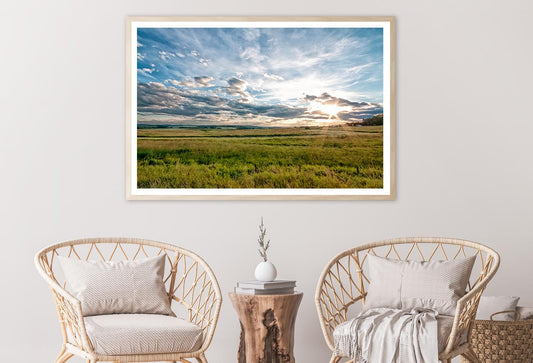 Dusk on the Prairie Home Decor Premium Quality Poster Print Choose Your Sizes