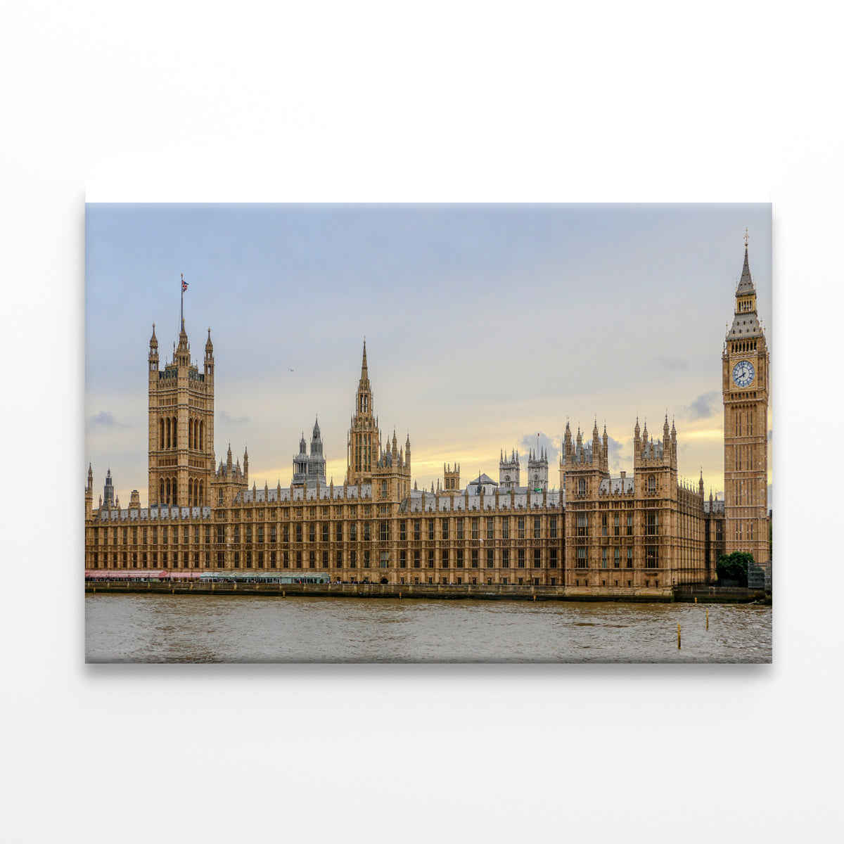 Big Ben with Beautiful Sky In UK Print 100% Australian Made