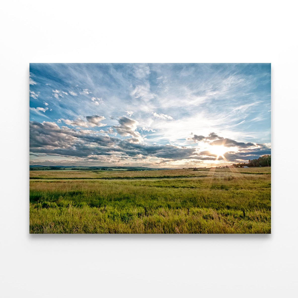 Dusk on the Prairie Print 100% Australian Made