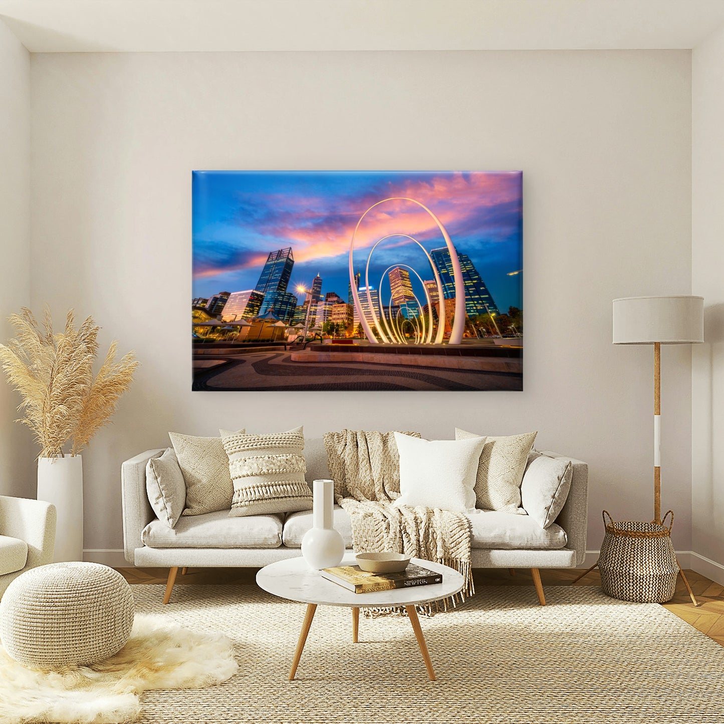 Elizabeth Quay Park Perth City Wall Art Decor 100% Australian Made