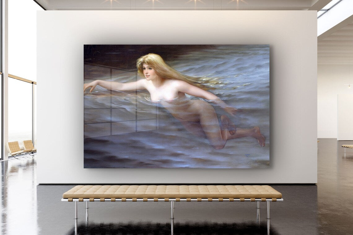 Nymphe by Luis Ricardo UV Direct Aluminum Print Australian Made Quality