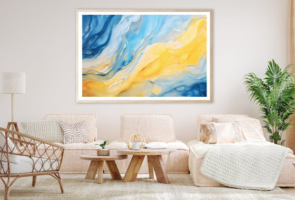 Abstract Marble Oil Paint Home Decor Premium Quality Poster Print Choose Your Sizes