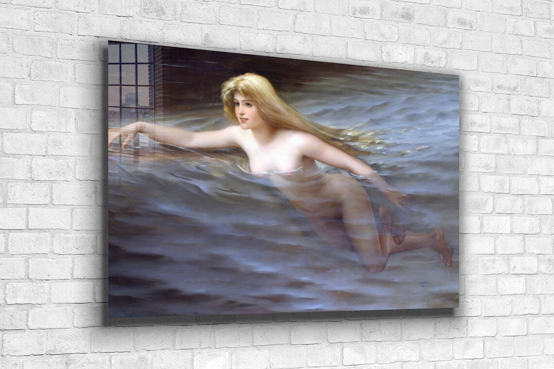 Nymphe by Luis Ricardo UV Direct Aluminum Print Australian Made Quality