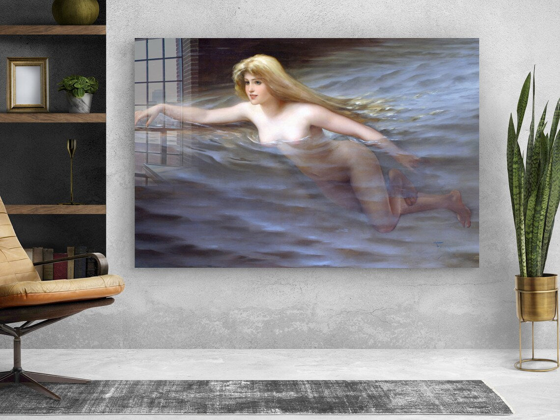 Nymphe by Luis Ricardo UV Direct Aluminum Print Australian Made Quality