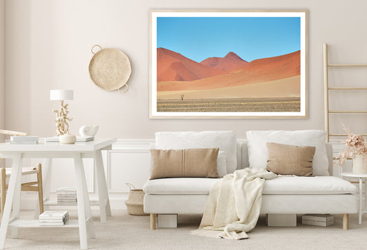 Hills, Sky in Namibia, Africa Home Decor Premium Quality Poster Print Choose Your Sizes