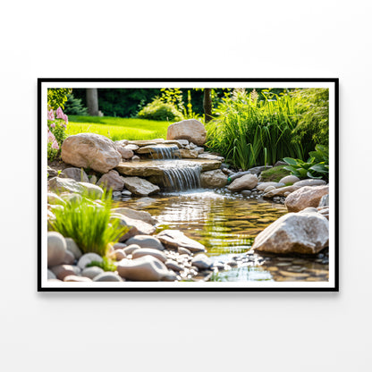 Architecture with Water Features Home Decor Premium Quality Poster Print Choose Your Sizes