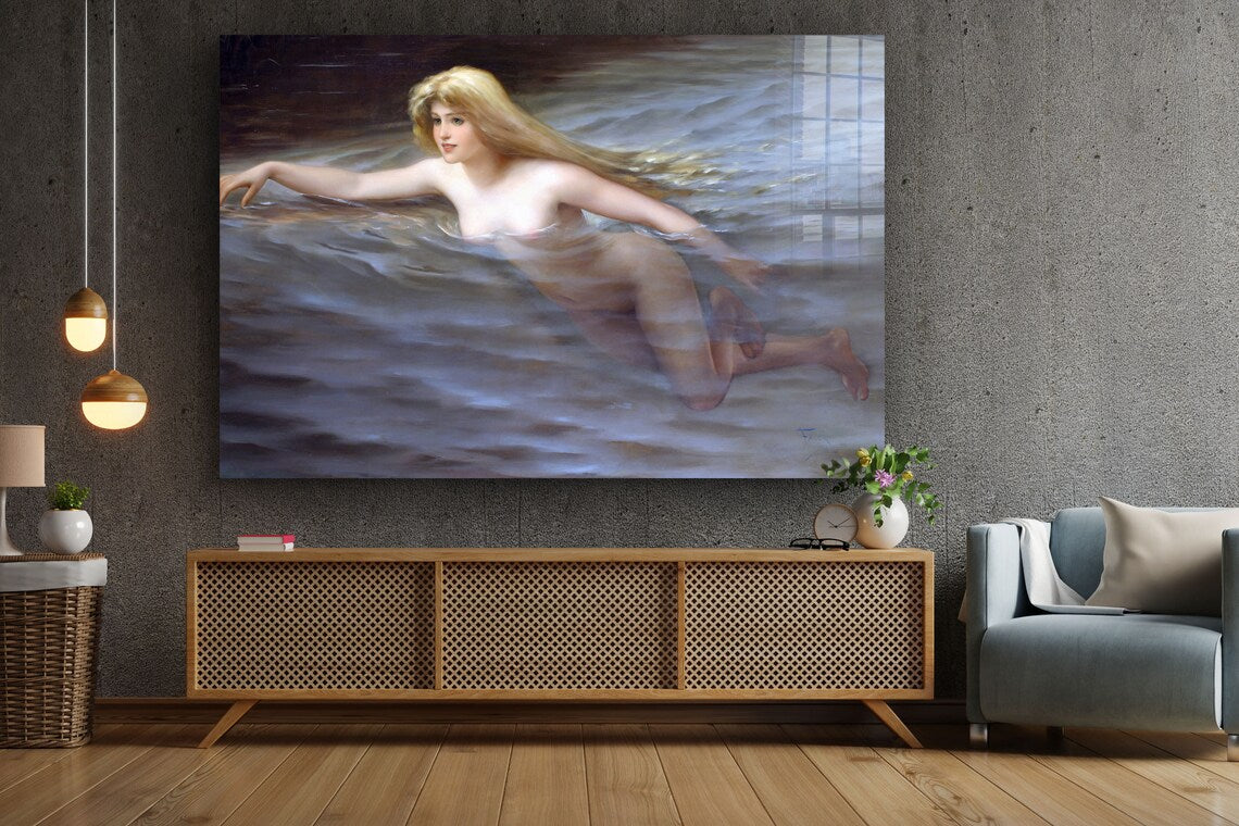 Nymphe by Luis Ricardo UV Direct Aluminum Print Australian Made Quality