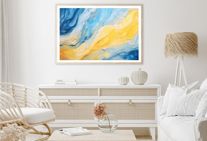 Abstract Marble Oil Paint Home Decor Premium Quality Poster Print Choose Your Sizes