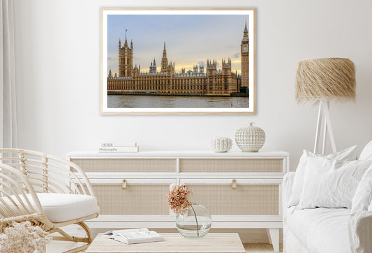 Big Ben with Beautiful Sky In UK Home Decor Premium Quality Poster Print Choose Your Sizes