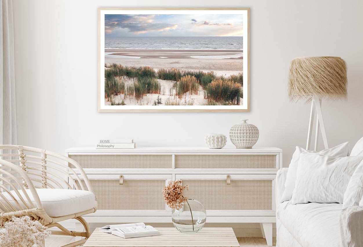 Dune Landscape on The North Sea Beach Home Decor Premium Quality Poster Print Choose Your Sizes