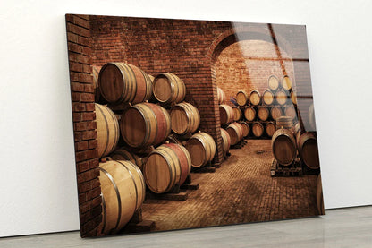 Barrels Vintage View UV Direct Aluminum Print Australian Made Quality