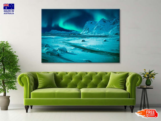 Wonderful Snowy Winter in Norway Print 100% Australian Made