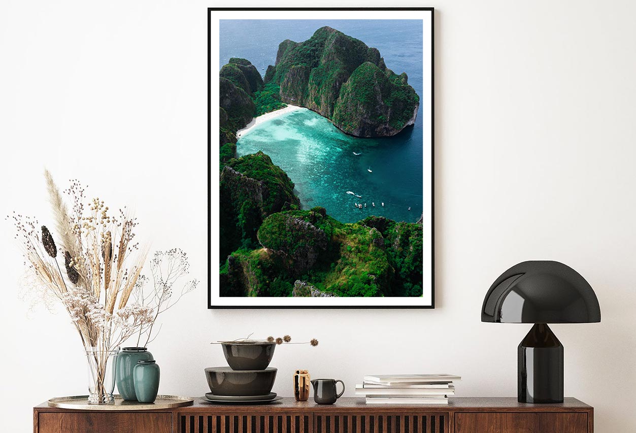 Maya Bay is Crown Phi Phi Islands Home Decor Premium Quality Poster Print Choose Your Sizes