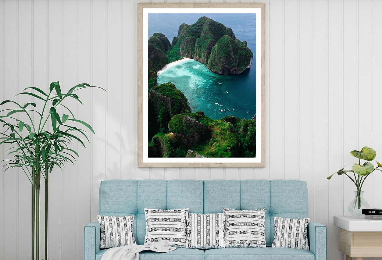 Maya Bay is Crown Phi Phi Islands Home Decor Premium Quality Poster Print Choose Your Sizes