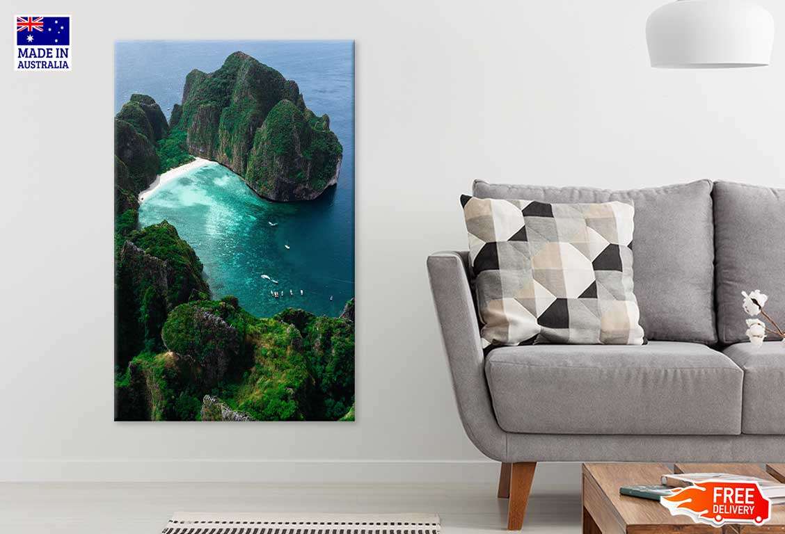 Maya Bay is Crown Phi Phi Islands Print 100% Australian Made