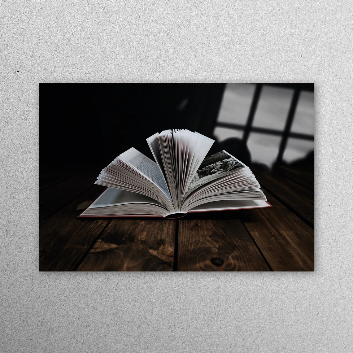 Reading Room Acrylic Glass Print Tempered Glass Wall Art 100% Made in Australia Ready to Hang