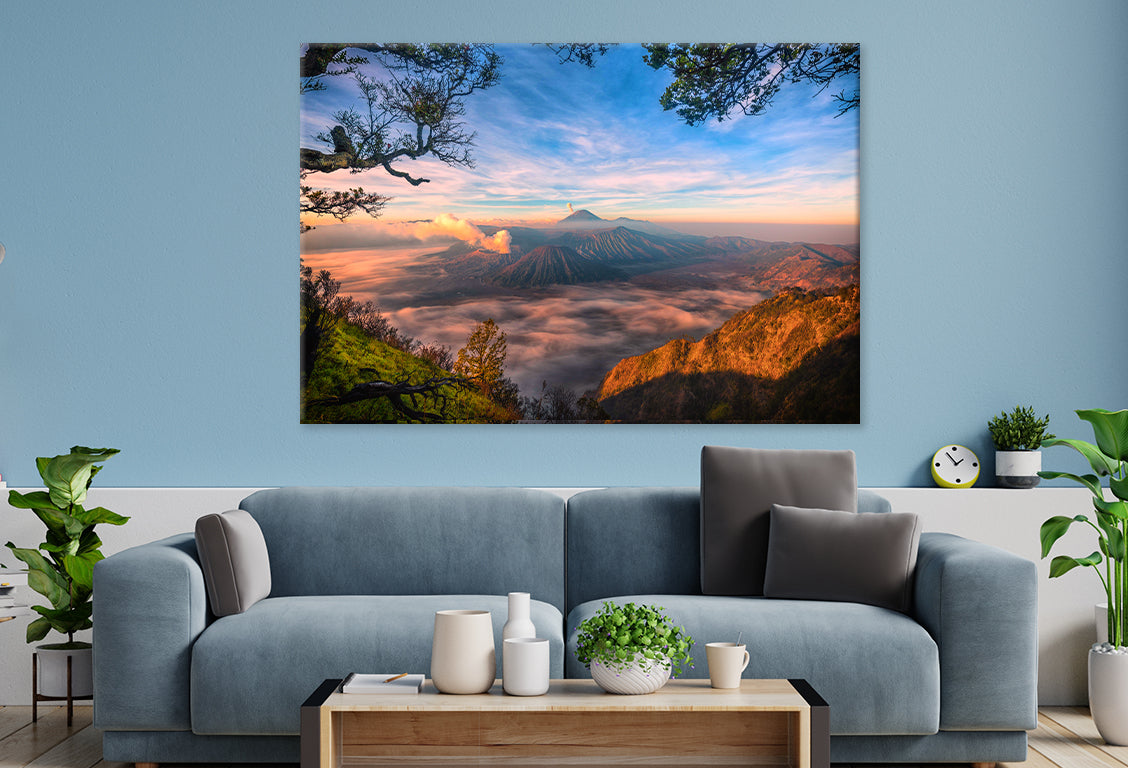 Mount Bromo, East Java, Indonesia  Wall Art Decor 100% Australian Made