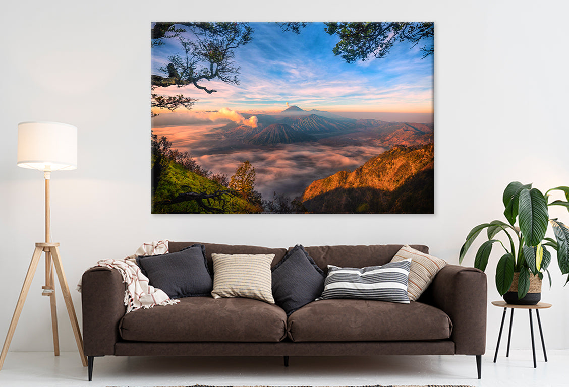 Mount Bromo, East Java, Indonesia  Wall Art Decor 100% Australian Made