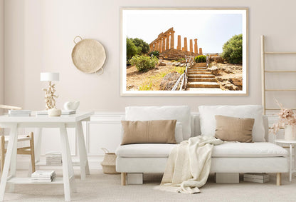 The Temple of Juno In Italy Home Decor Premium Quality Poster Print Choose Your Sizes