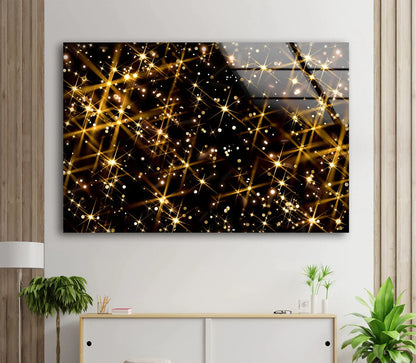 Stars Lights Design UV Direct Aluminum Print Australian Made Quality