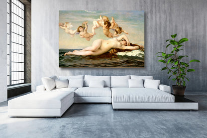 Alexandre Cabanel, The Birth Of Venus Acrylic Glass Print Tempered Glass Wall Art 100% Made in Australia Ready to Hang