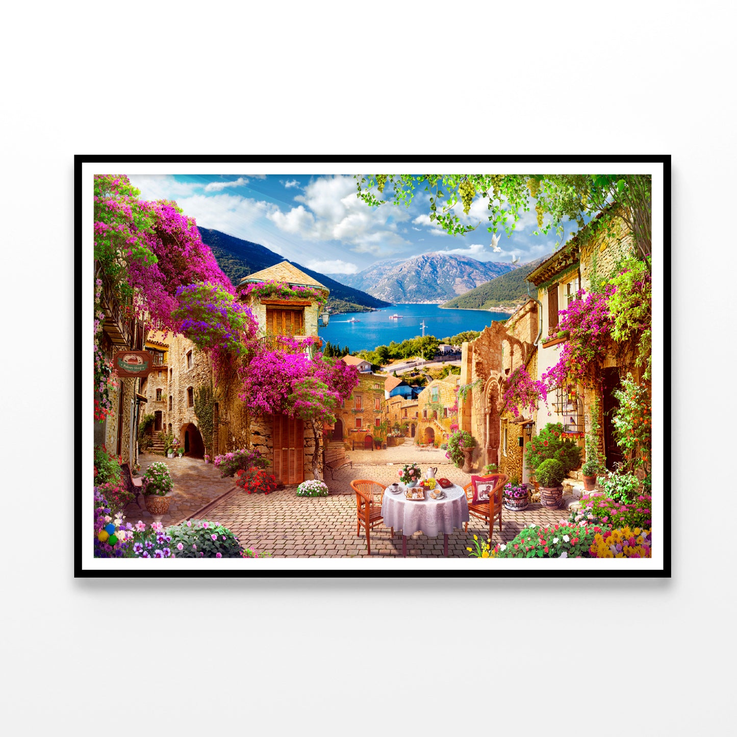 Old Street near The Coast Home Decor Premium Quality Poster Print Choose Your Sizes