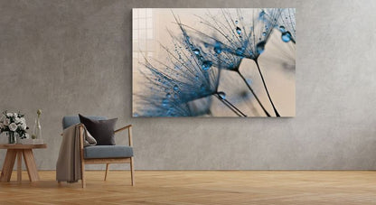 Dandelion Abstract View UV Direct Aluminum Print Australian Made Quality