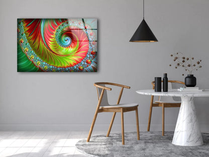 Colorful Abstract UV Direct Aluminum Print Australian Made Quality