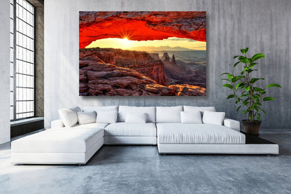 Sedona Landscape Acrylic Glass Print Tempered Glass Wall Art 100% Made in Australia Ready to Hang