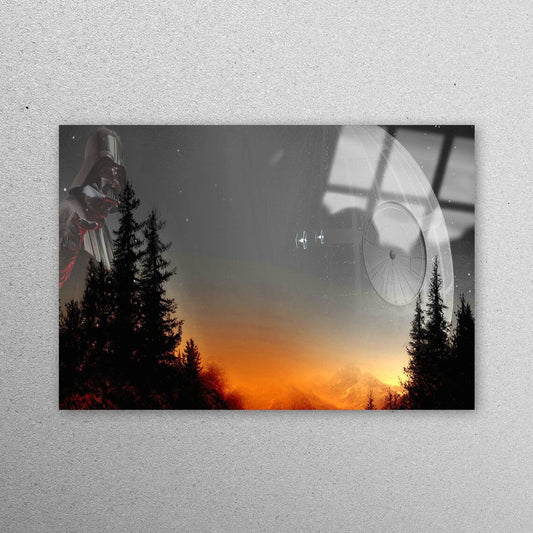 Star Wars, Forest Acrylic Glass Print Tempered Glass Wall Art 100% Made in Australia Ready to Hang